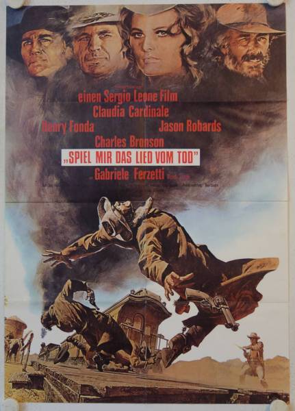 Once upon a Time in the West re-release german movie poster
